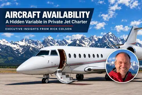 Kansas City private jet aircraft availability explained by Rick Colson